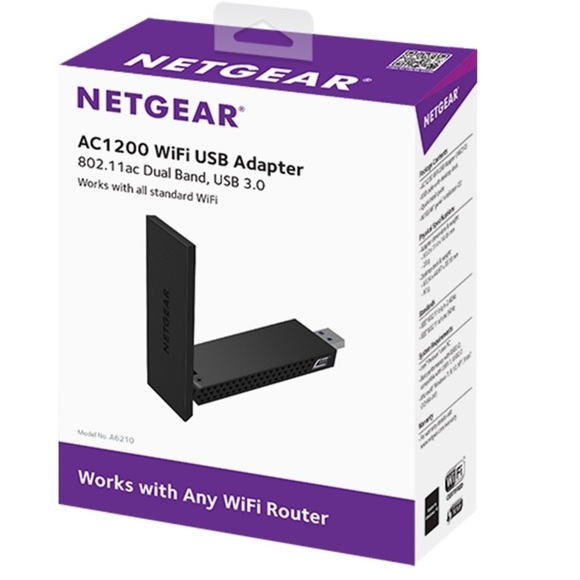 Brand New NETGEAR - AC1200 Dual-Band USB 3.0 WiFi Adapter - Picture 1 of 5